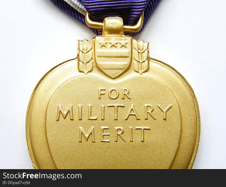 Purple heart  medal of military merit