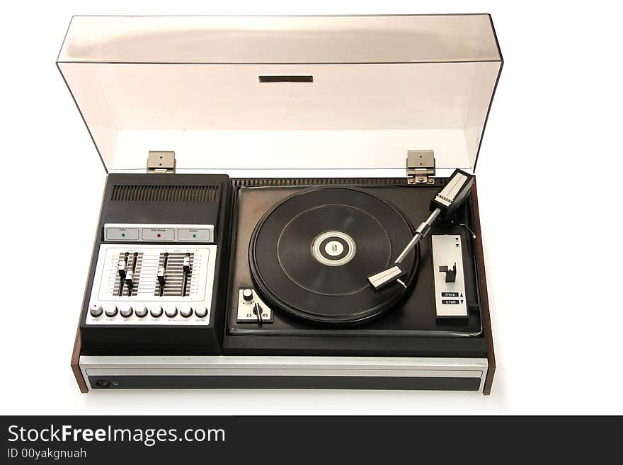 Old record-player