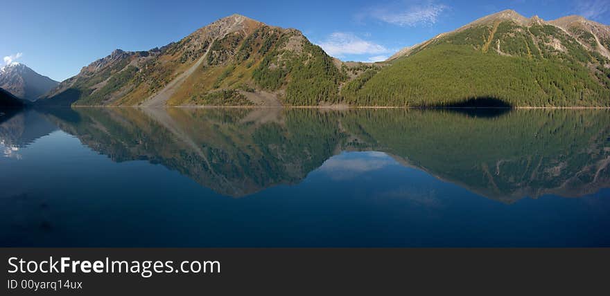 Morning On Mountain Lake