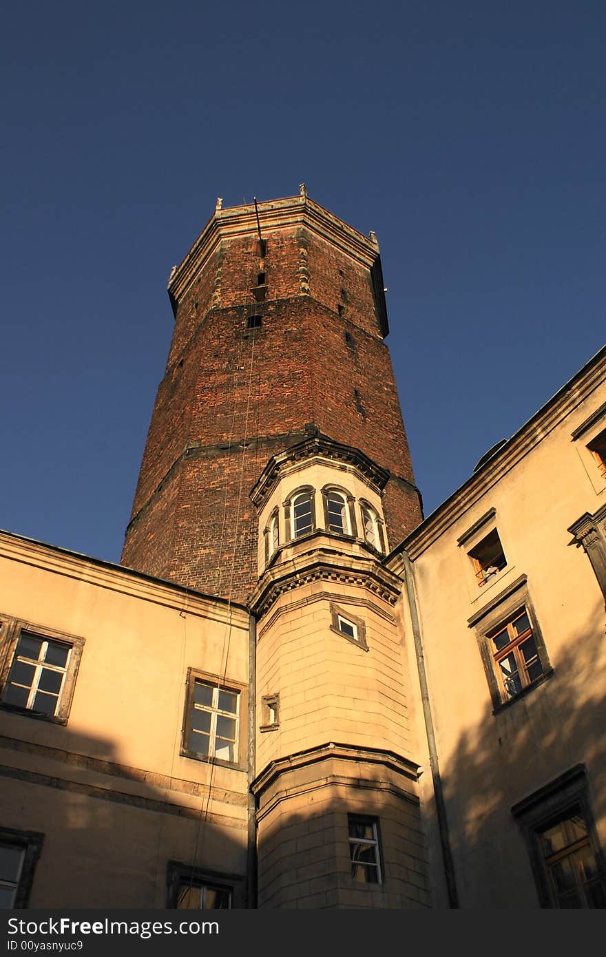 Tower of the castle in Legnica