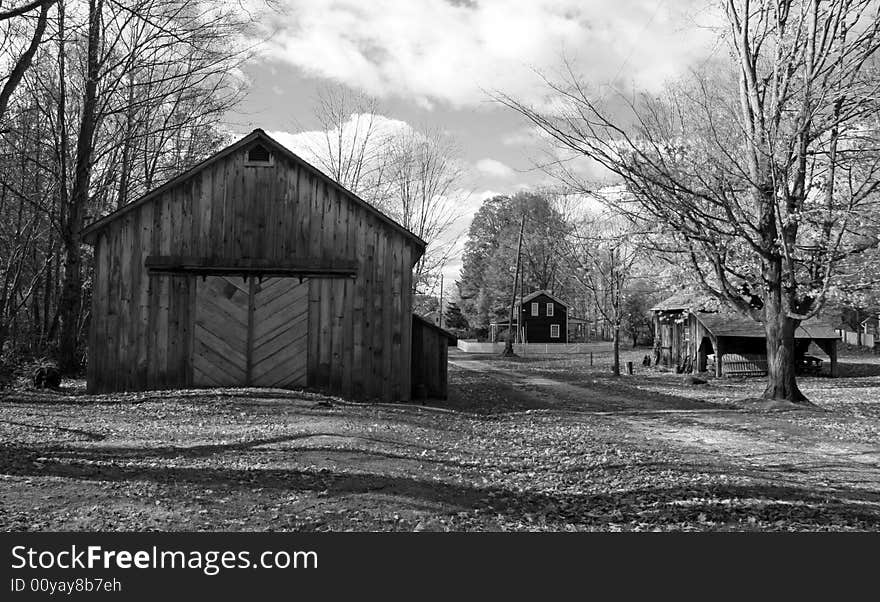 Historic Millbrook Village in Delaware water gap recreation area