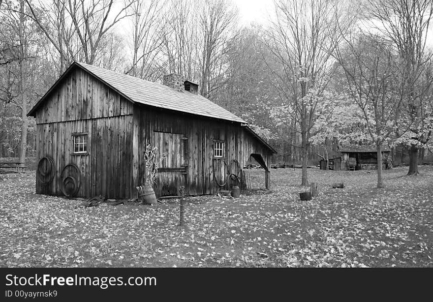 Historic Millbrook Village in Delaware water gap recreation area