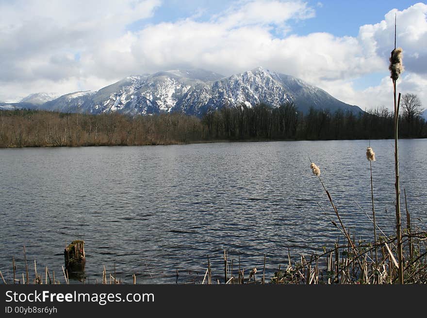 Mount Si with Snow