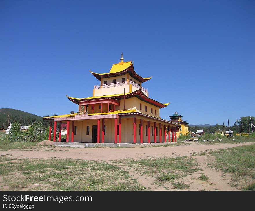 In The Buddhistic Monastery