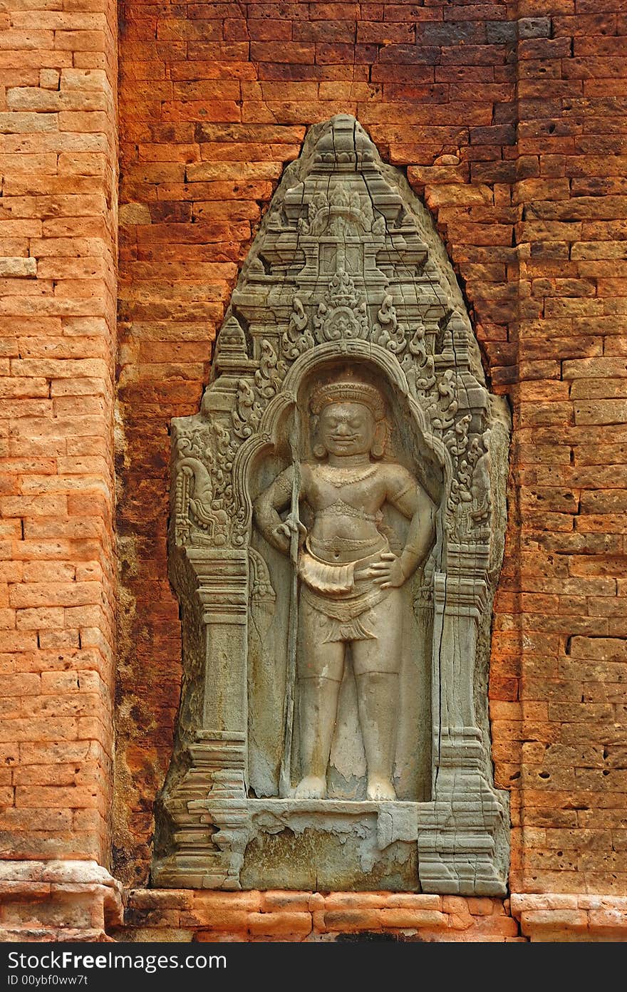 Cambodia Angkor Roluos the Lolei temple