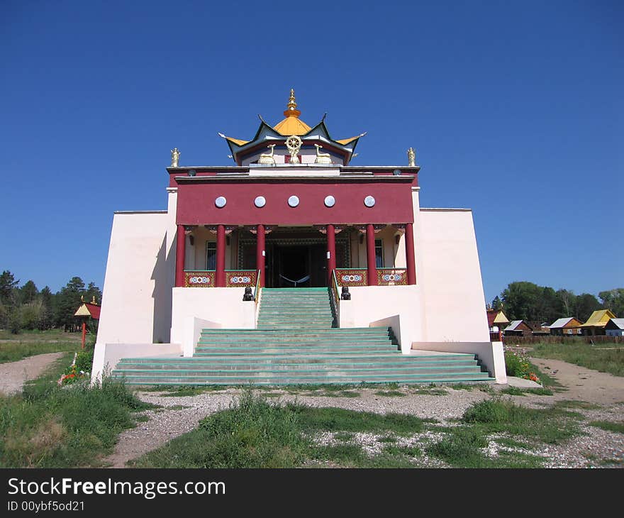 In The Buddhistic Monastery.