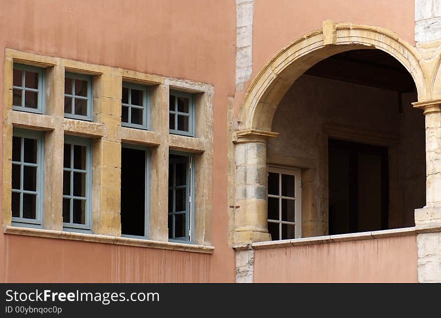 Law offices windows in Lyon