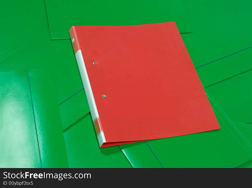 Red folder