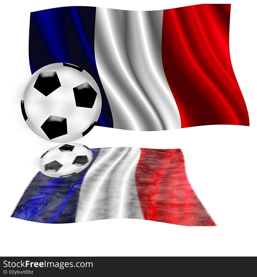 Football France Flag