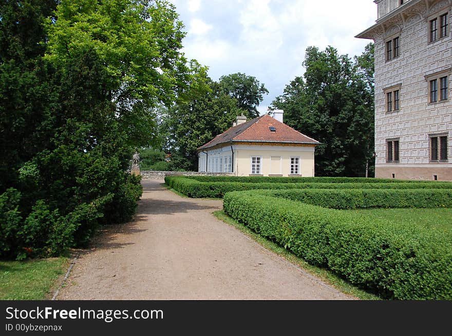 Prague city of czech republic,litomysl