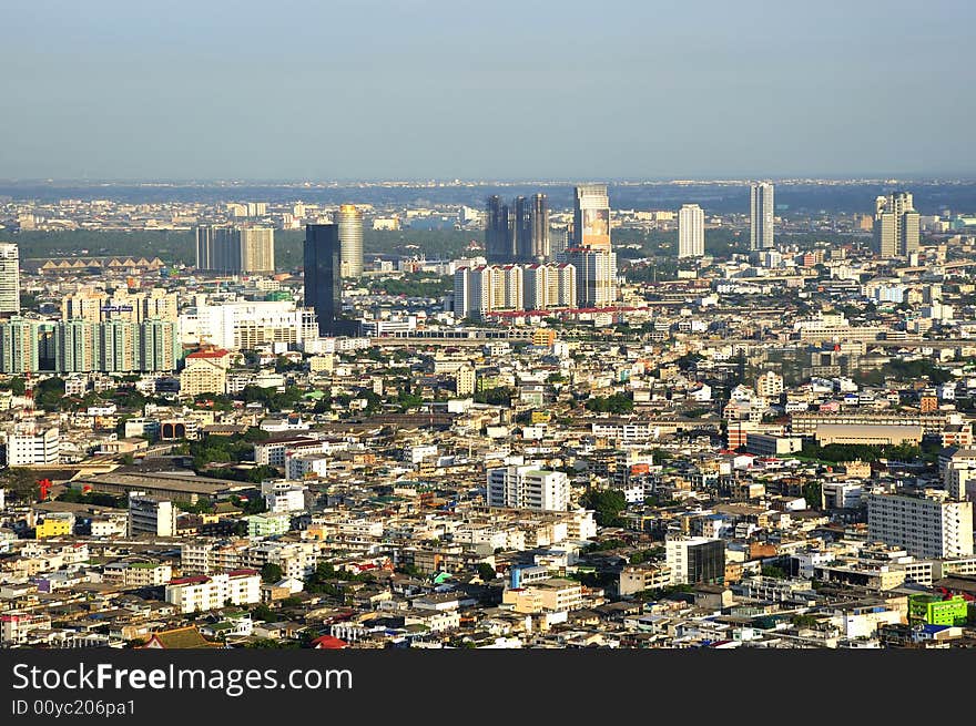 Thailand Bangkok City Sky View