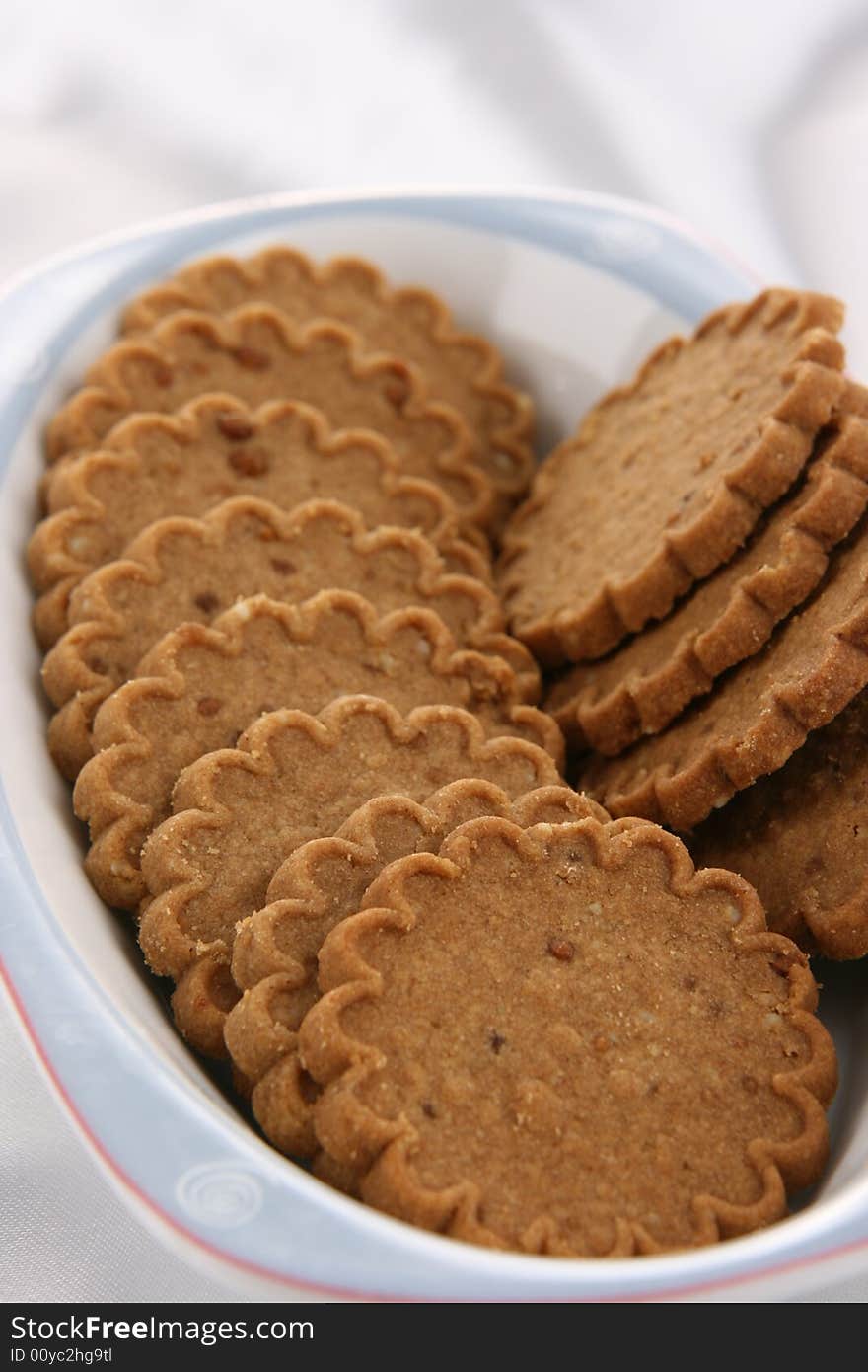 Sweet Cookies On The Plate