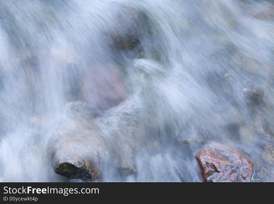 Water Over Rocks