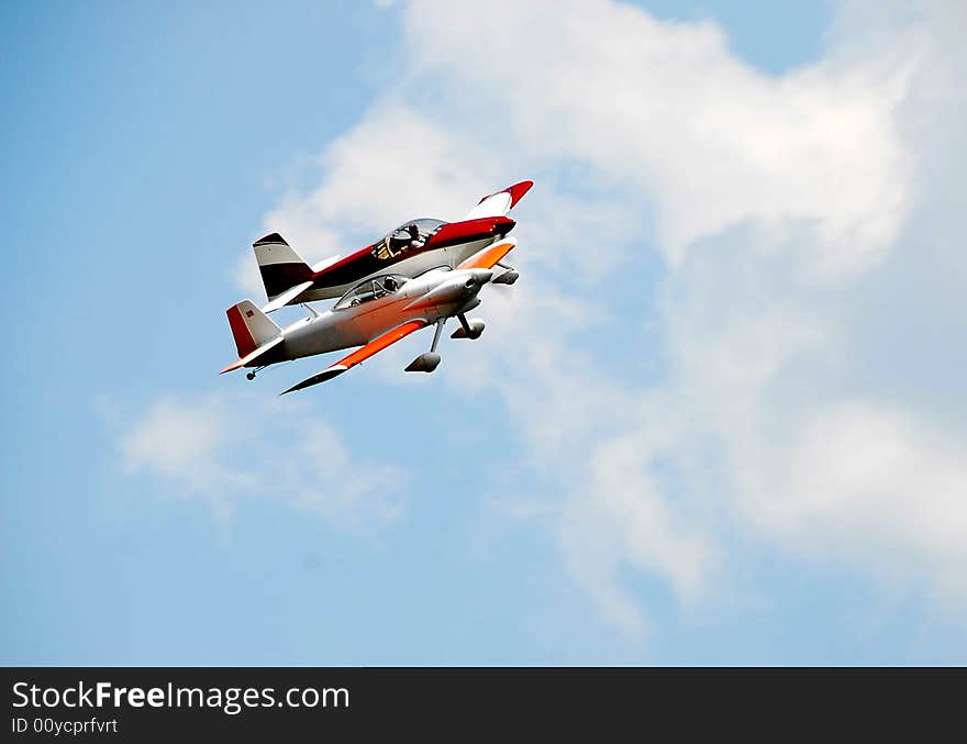 Photographed stunt planes at Annual PDK Airport Good Neighbor Day Open House and Air Show in Georgia.