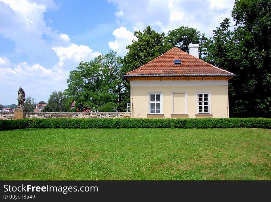 Prague city of czech republic,litomysl