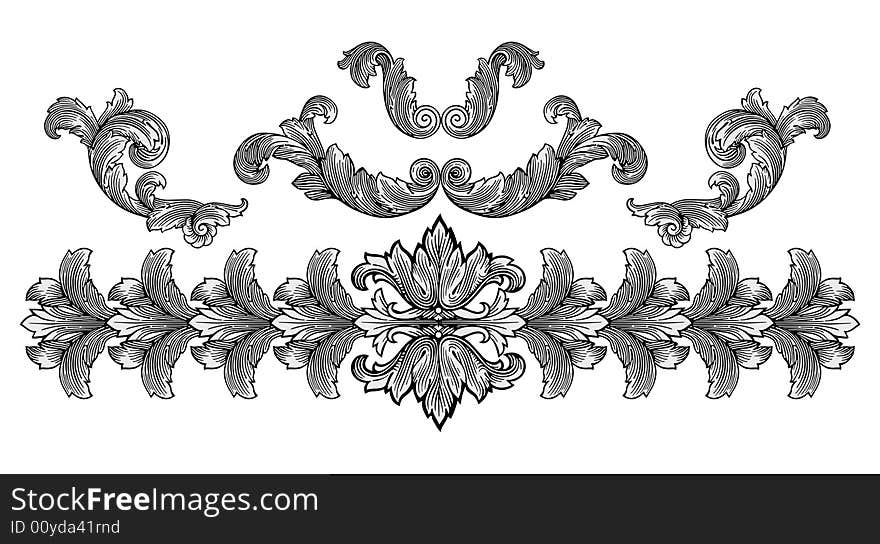 Decoration vector