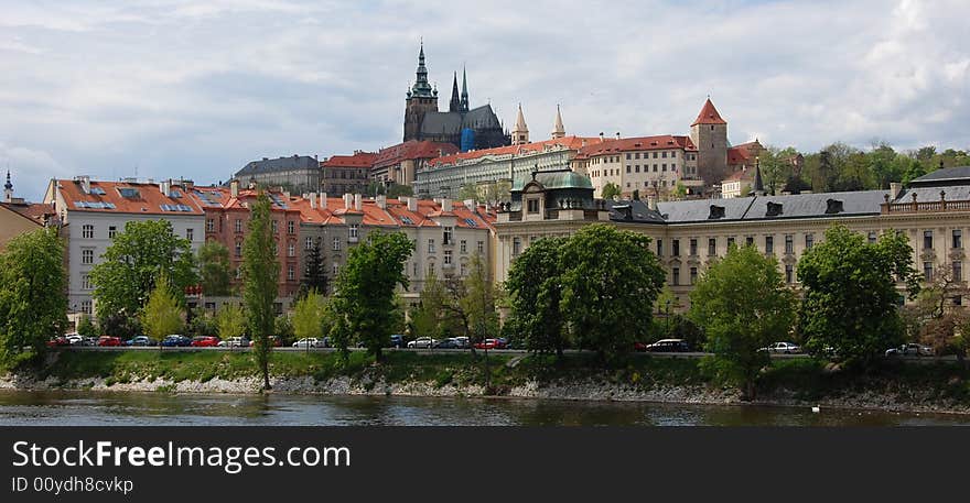 Prague city of czech republic.