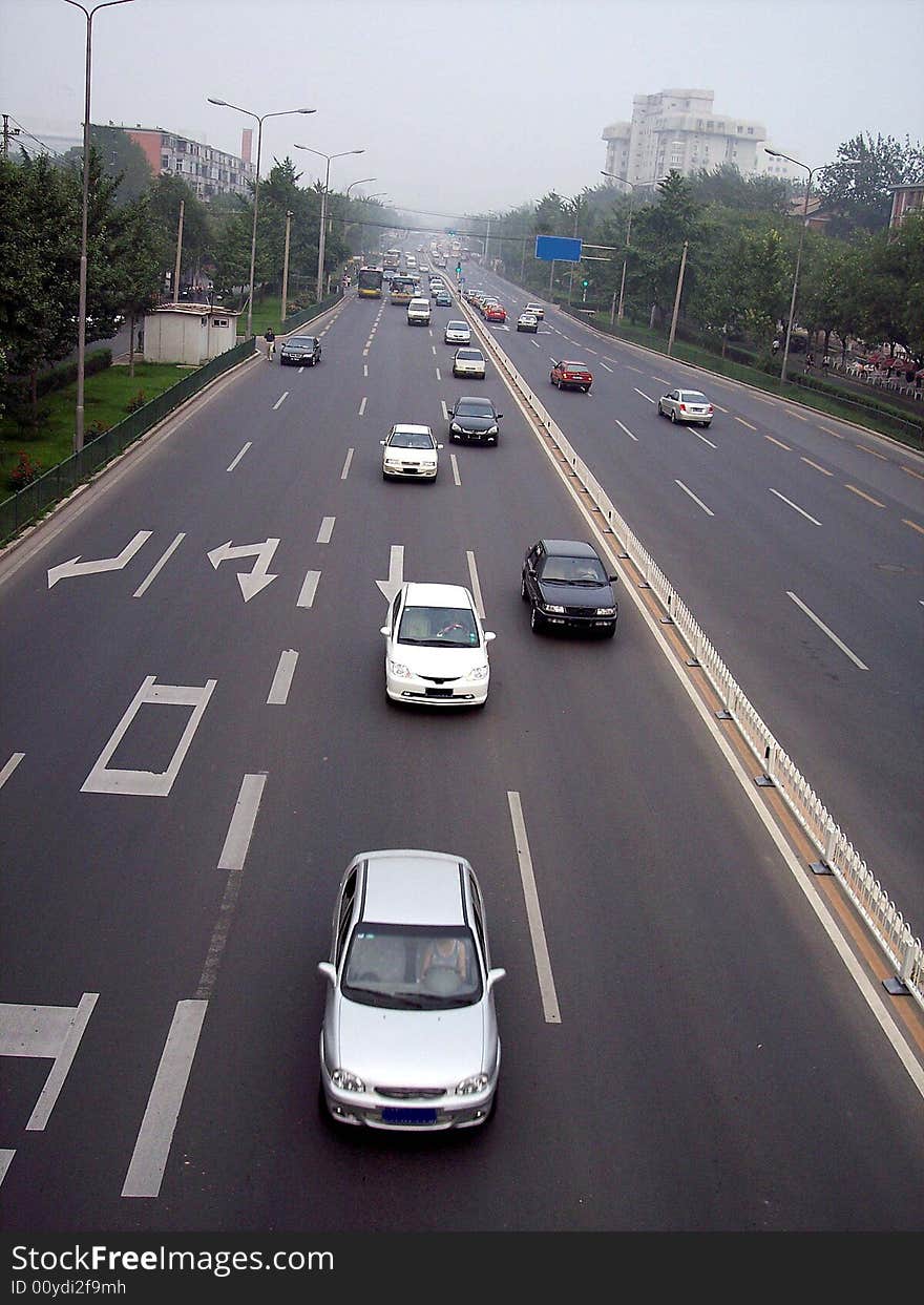 This is a street in beijing