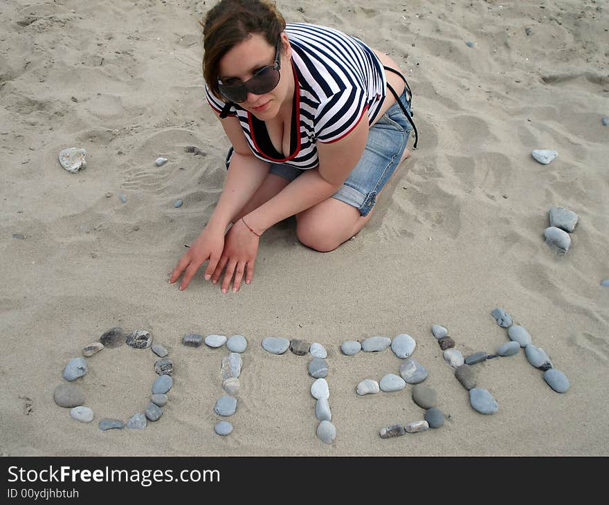 Girl On The Beach