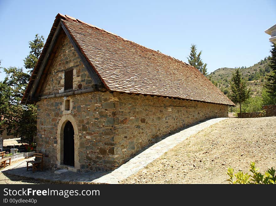 Church At A Cyprus Village