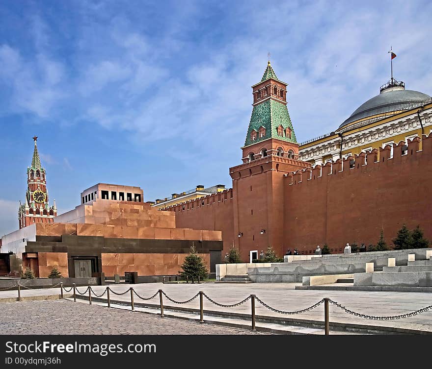 View to Kremlin from Red Square. View to Kremlin from Red Square