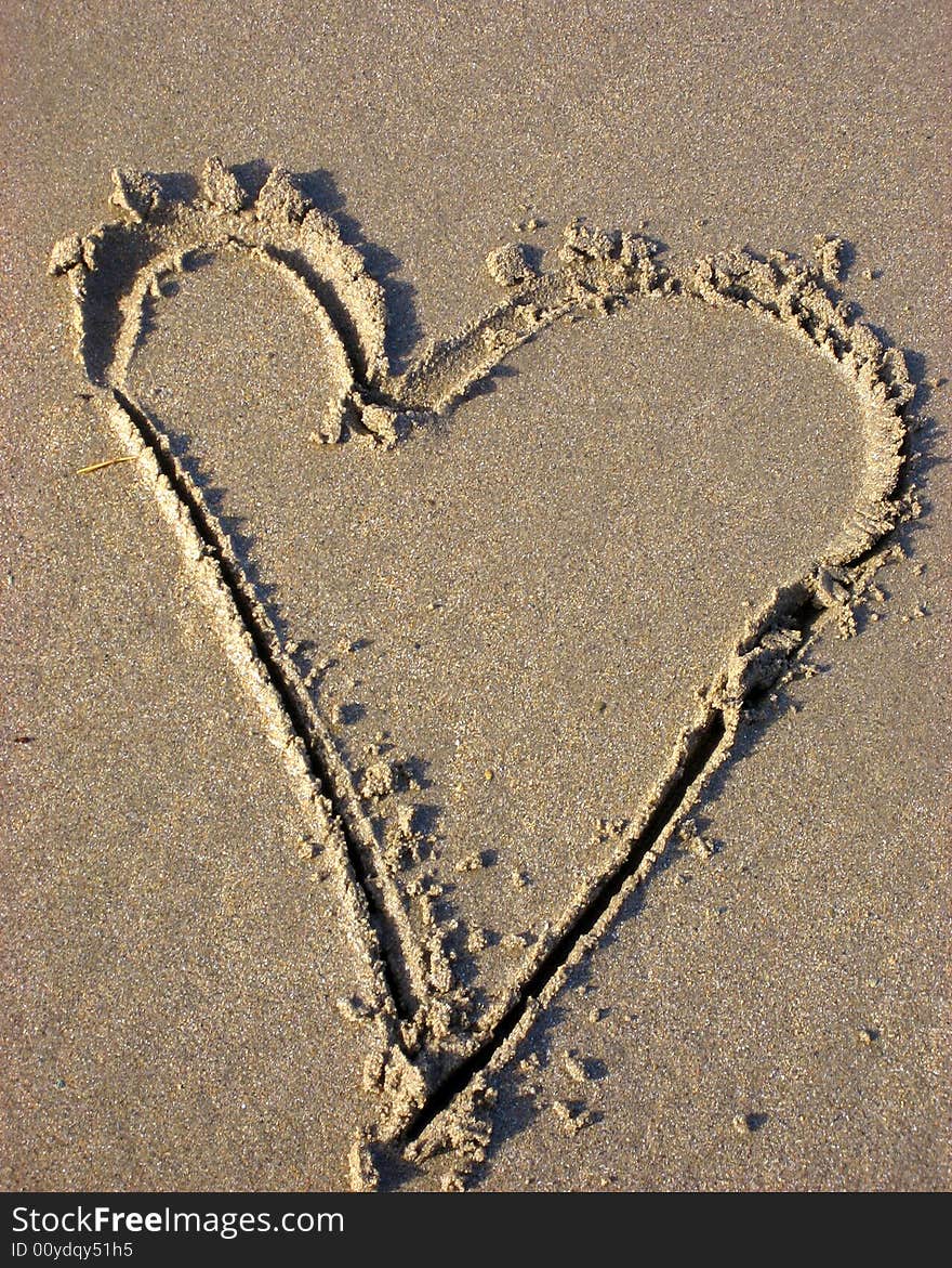 Heart in the Sand