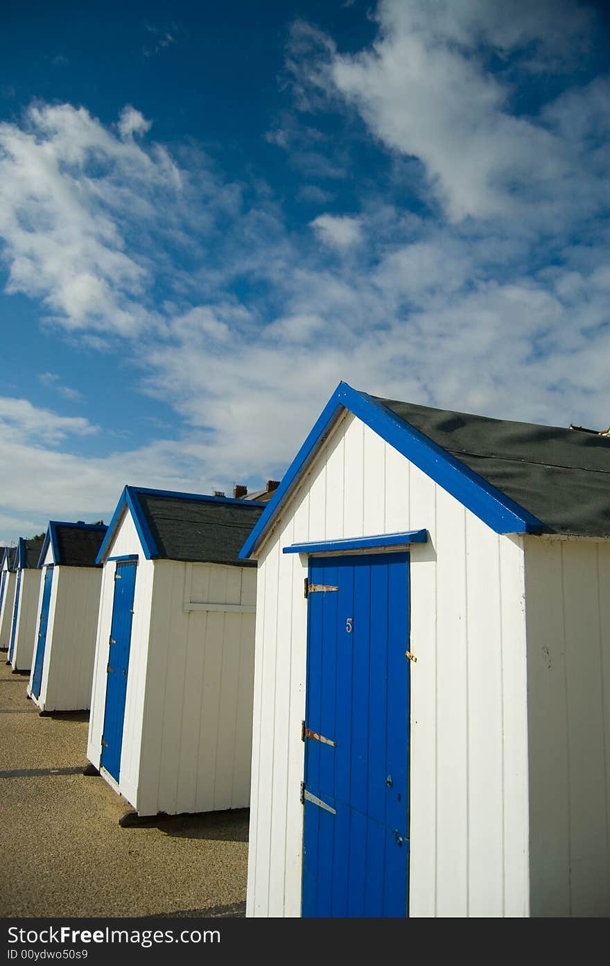 Beach huts