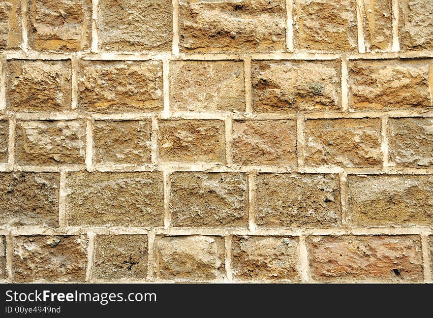 Close up of ancient wall texture