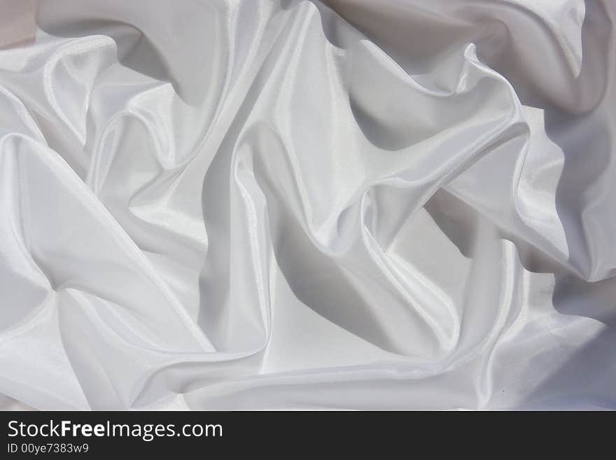 Nice Abstract satin background toned with white