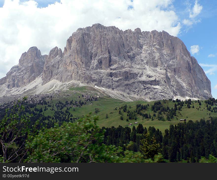 Stunning  italian dolomites in Summer