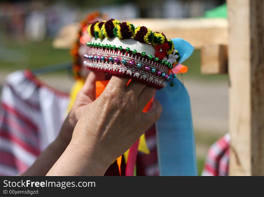 National ukranian hat