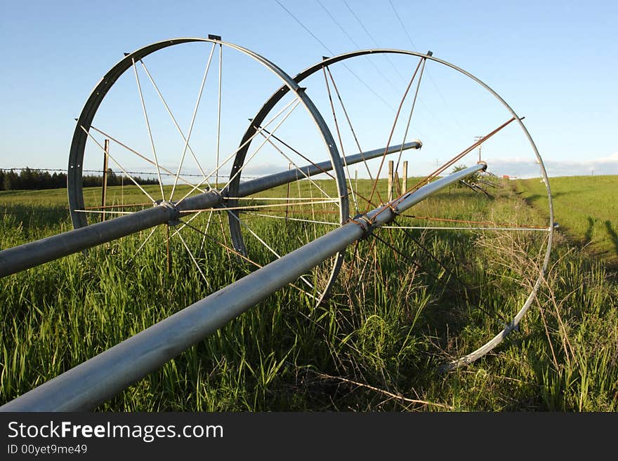 Irrigation equipment.