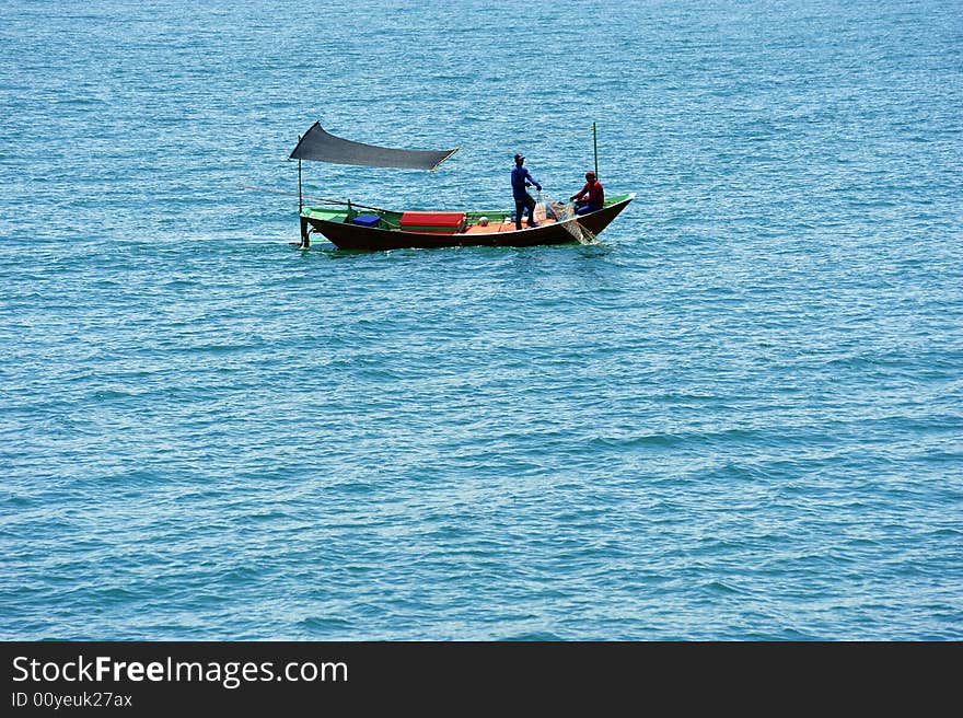 On Thailands east coast, four hundred km from Bangkok, Ko Chang is the second largest island of the country. With few roads and no towns this place became an idyllic retreat. a fishing boat. On Thailands east coast, four hundred km from Bangkok, Ko Chang is the second largest island of the country. With few roads and no towns this place became an idyllic retreat. a fishing boat