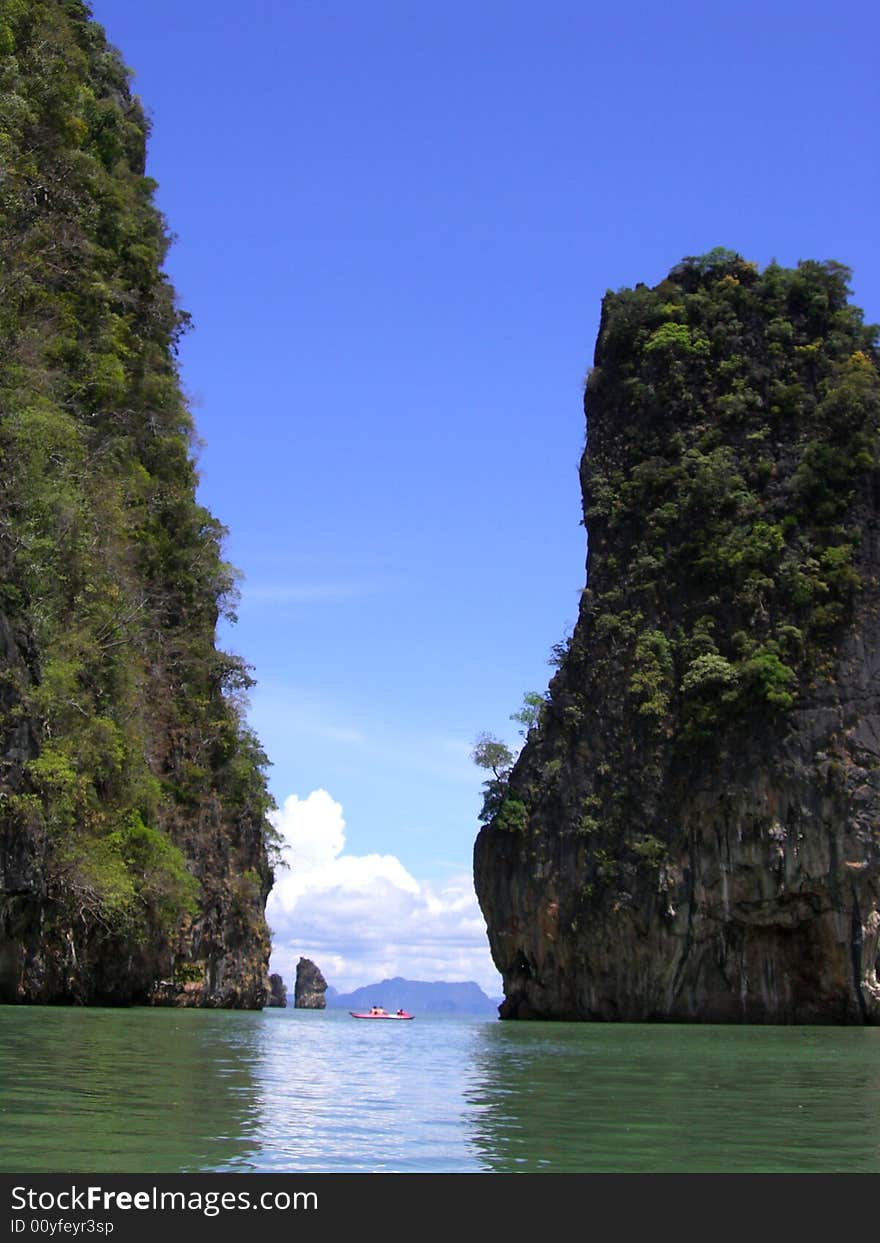 Amazing Thailand  view while I was in the boat. Amazing Thailand  view while I was in the boat.