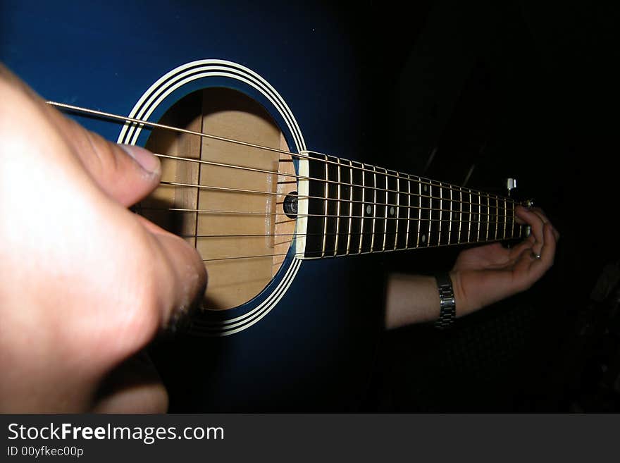 Playing Guitar