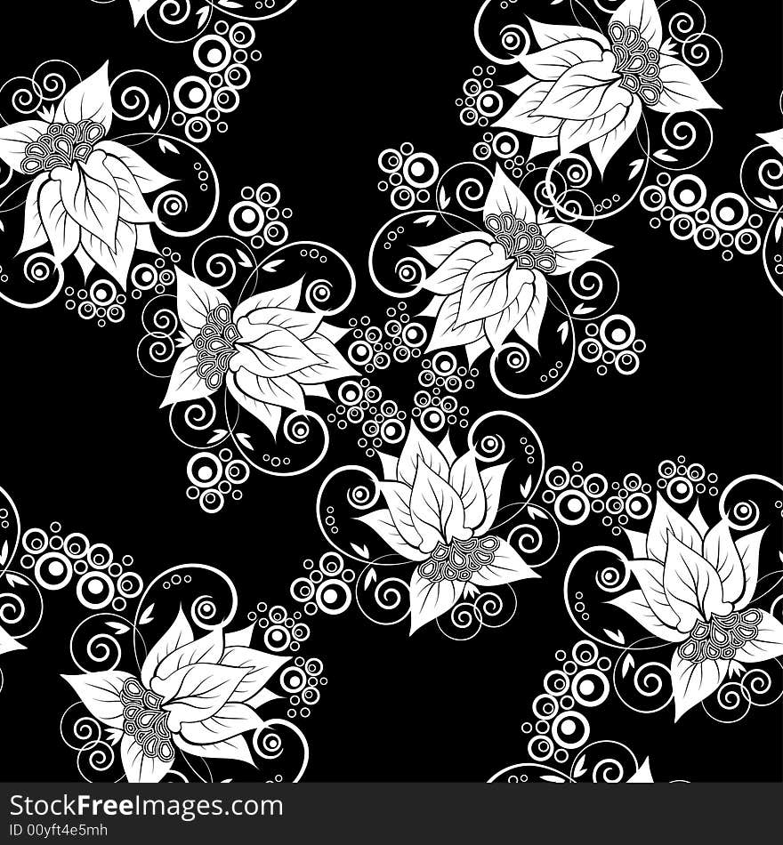 Seamless Floral Background