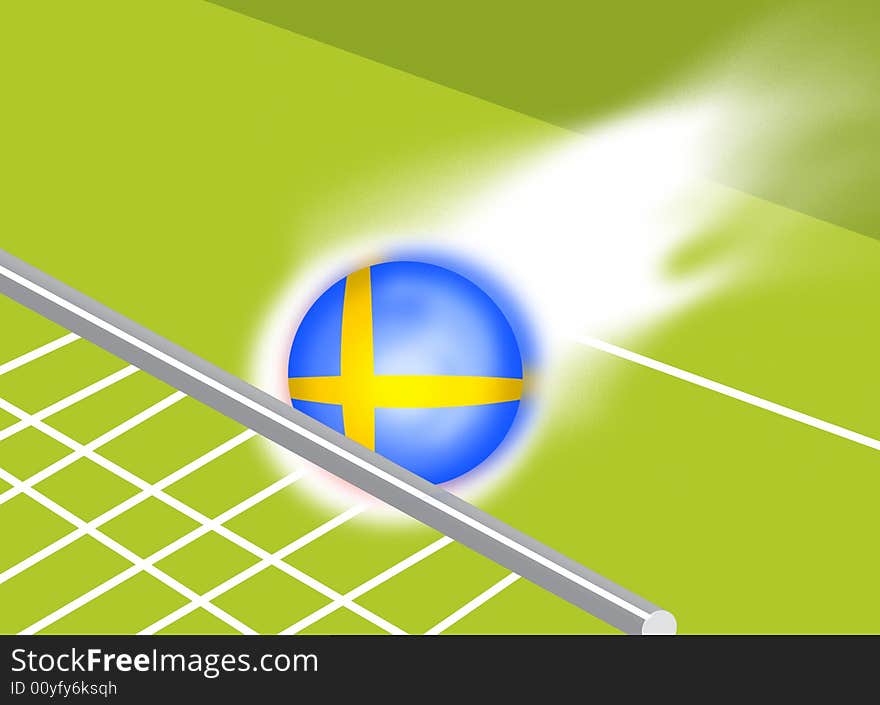 Sport series / goal sweden