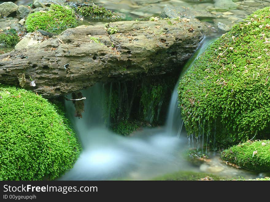 Small waterfall