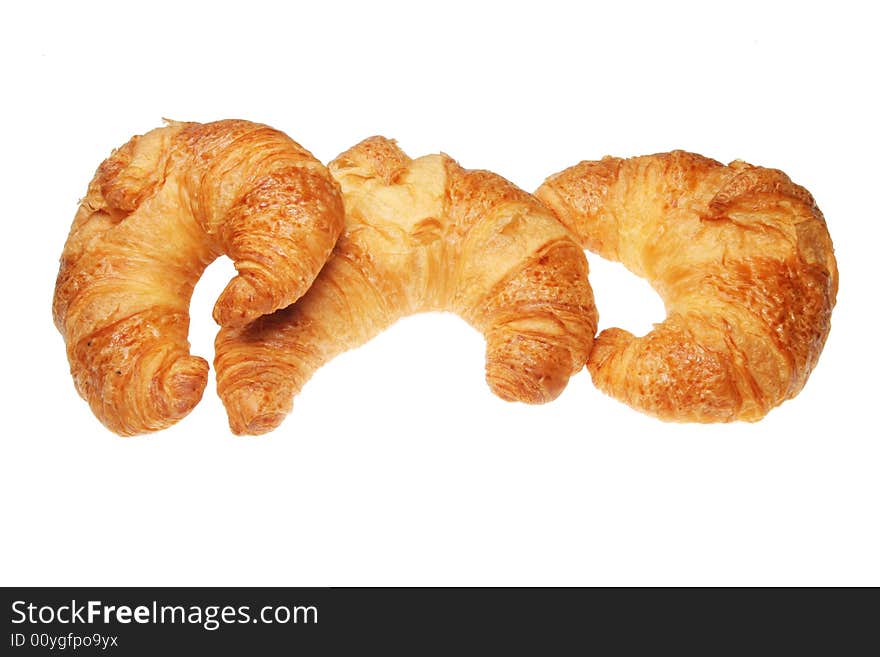 Three croissants