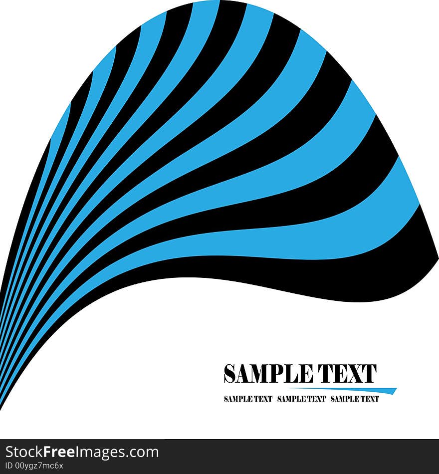 Fully editable blue vector banner illustration. Fully editable blue vector banner illustration