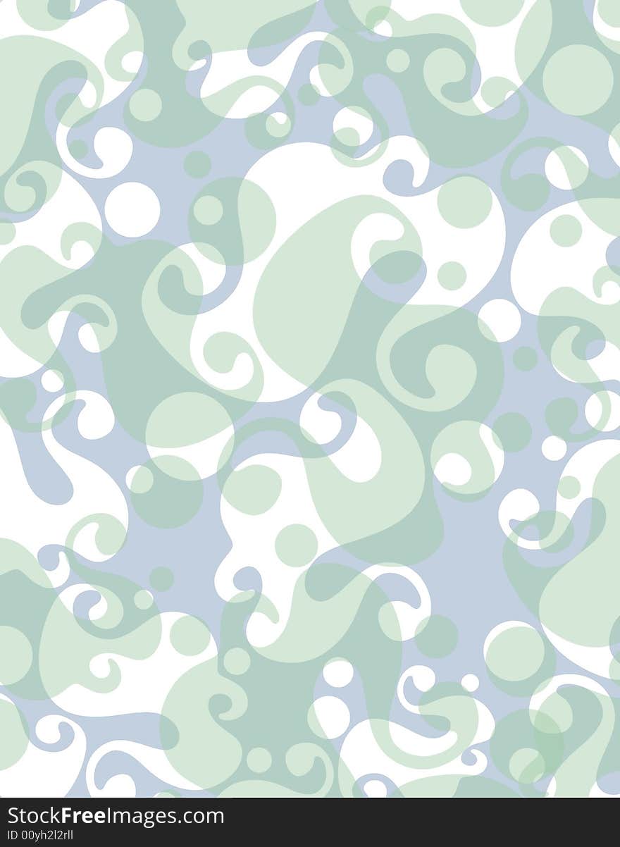 An background featuring blue and white opaque swirling bubbly shapes. An background featuring blue and white opaque swirling bubbly shapes