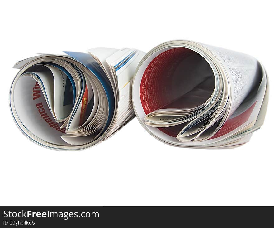 Rolled Newspaper