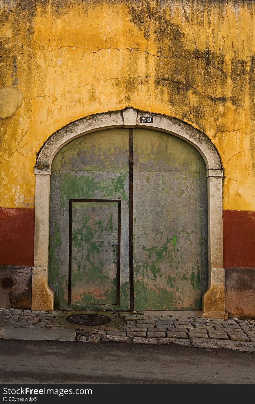 Beautiful Door In A Wall