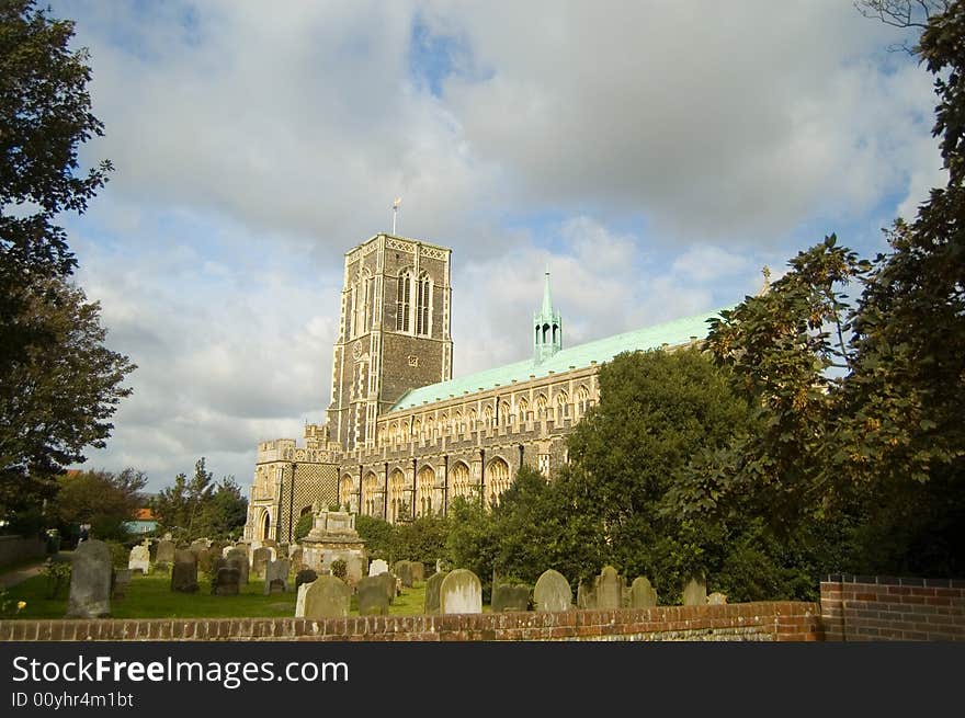 View of a suffolk church