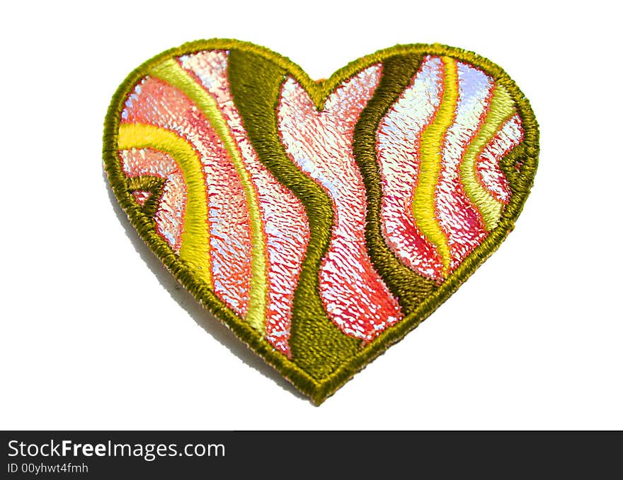 Green heart patch