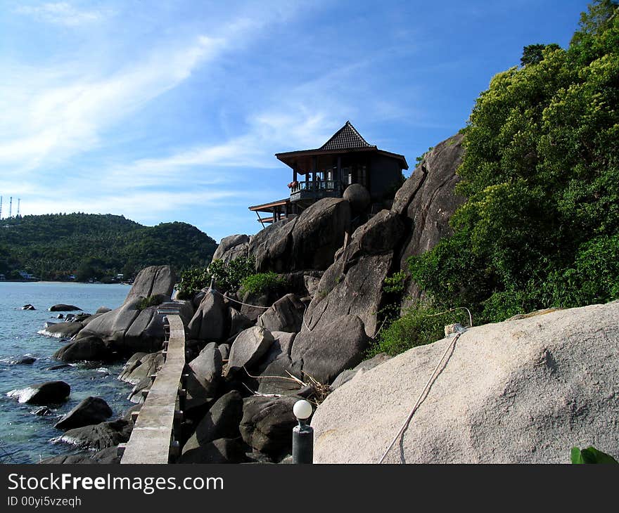 Beautiful home at the beach, Ko Thao Island, Thailand. Beautiful home at the beach, Ko Thao Island, Thailand