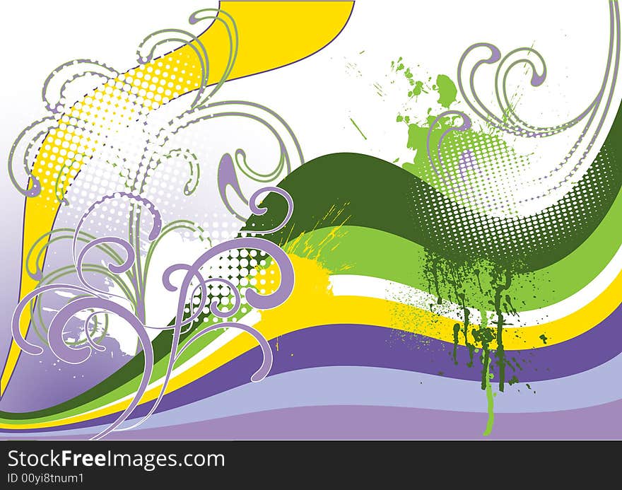 Abstract colorful background for your business.