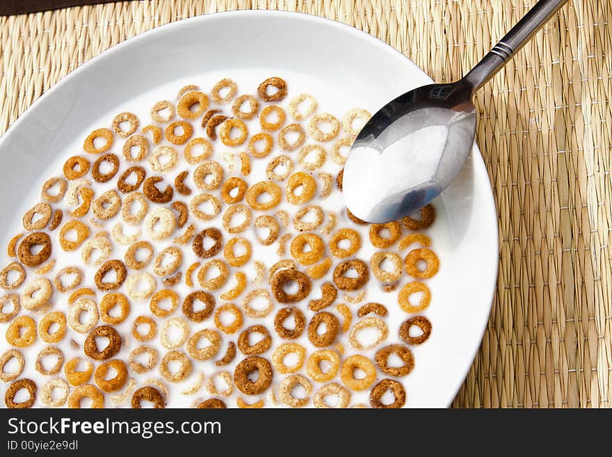 Cereal And Spoon