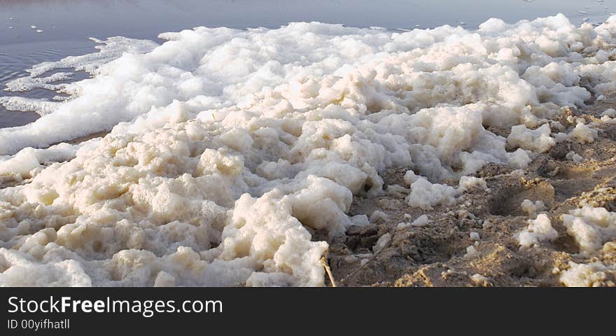 Foam On The Beach