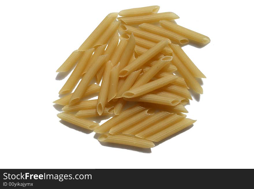 Isolated pasta